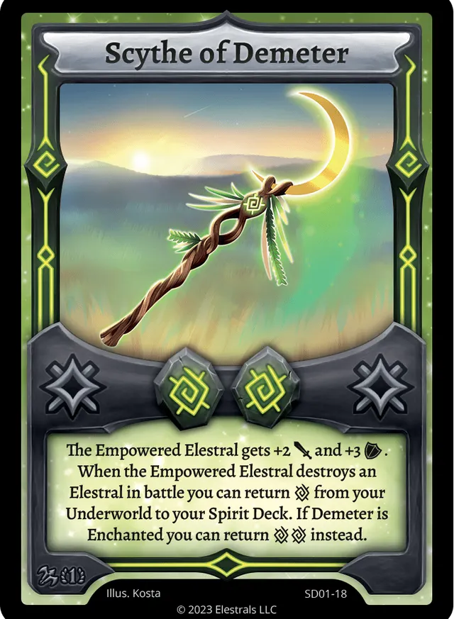 Scythe of Demeter — FE-SD01-18