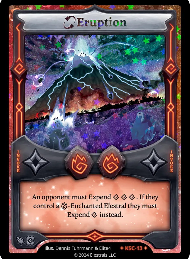 Eruption — KS-KSC-13